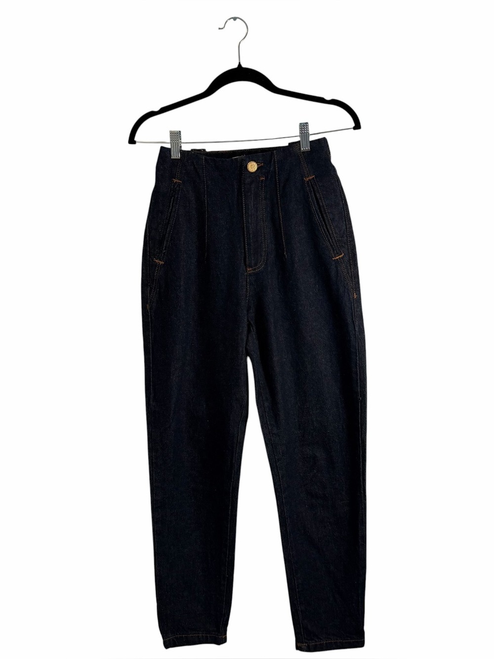 New Without Tags - Zara High Rise Tailor Fit Jeans – XS